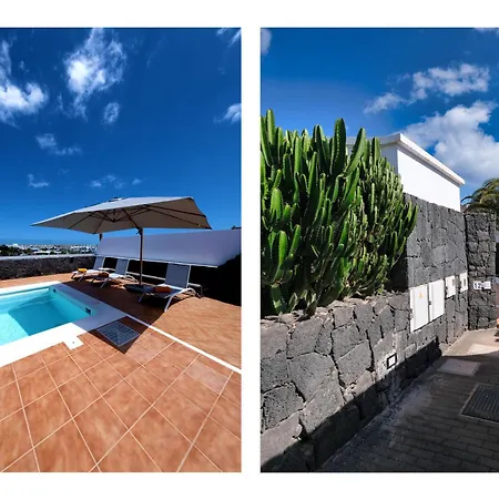 Lanzarote Paradise - Private Pool, Air-con And Bbq By Lanzarote Дом отдыха